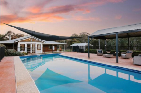 'Wilpine' Poolside Country Luxury near Town, Mudgee